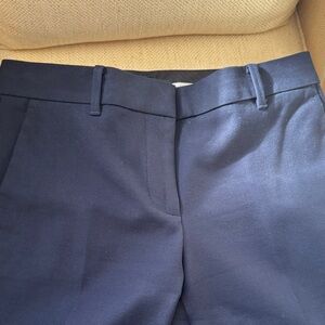 Ann Taylor Navy Blue Dress Pants. Size 2 Curvy Fit.